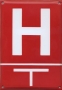 Hydrant (směrovka se vzdál. v m)
