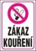 Zákaz kouření - dle zákona č. 379/2005