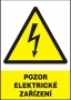 Pozor elektrické zařízení