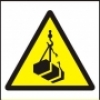 Symbol - nebezpečí úrazu zavěšeným břemenem