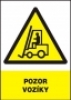 Pozor vozíky