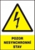 Pozor - nesynchronní stav