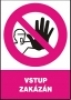 Vstup zakázán