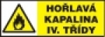 Hořlavá kapalina IV. třídy