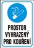 Prostor vyhrazený pro kouření