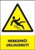 Nebezpečí uklouznutí