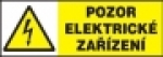 Pozor elektrické zařízení