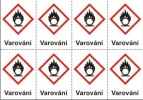 Oxidující – varování (GHS03)